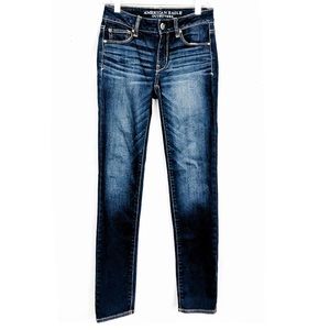 American Eagle Outfitters Stretch Skinny Jeans 0